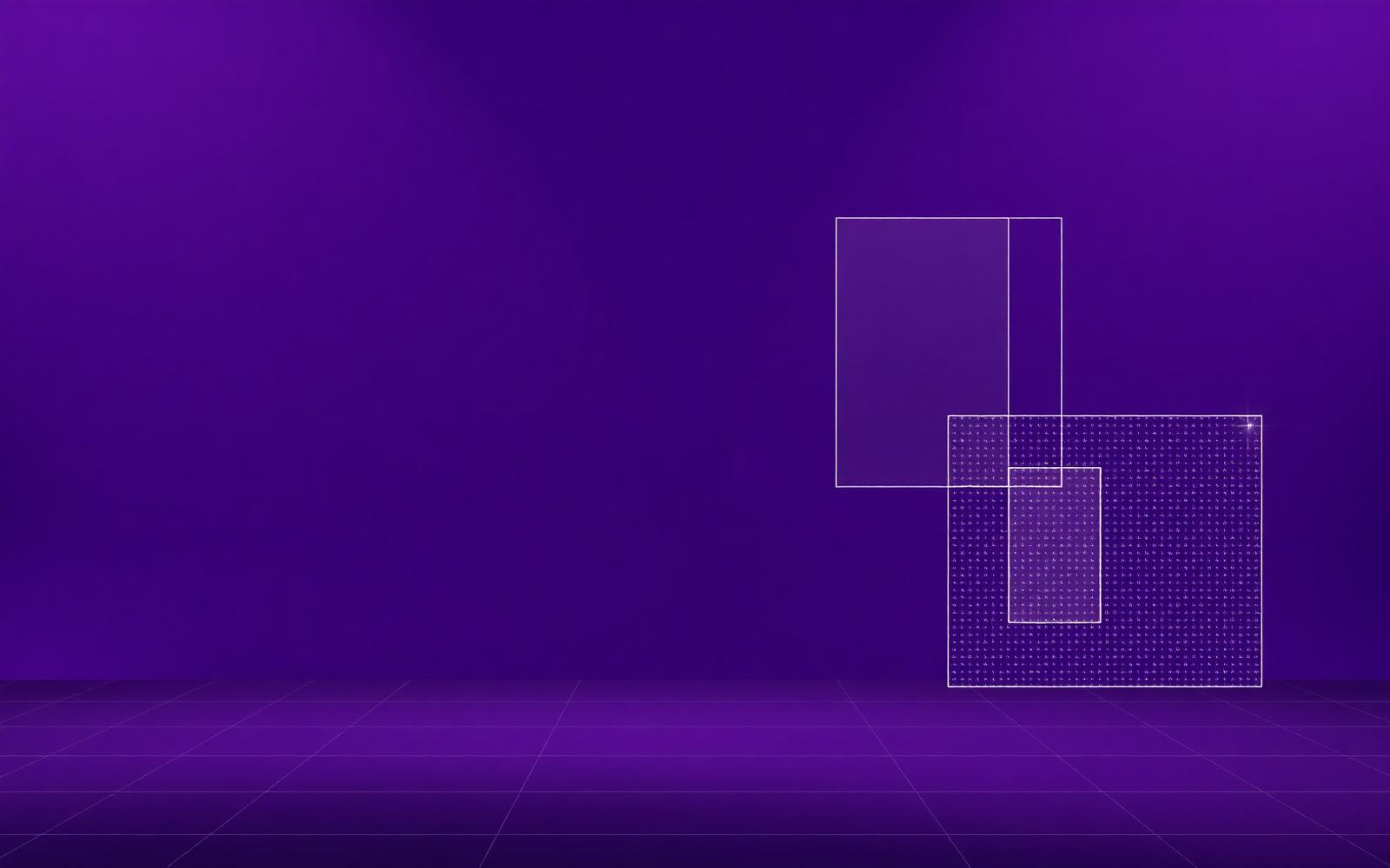 Laptop and smartphones displaying purple UI dashboards designed by DJGraphix