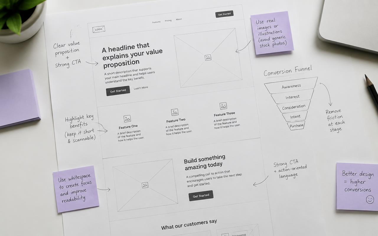 The landing page structure that converts without tricks
